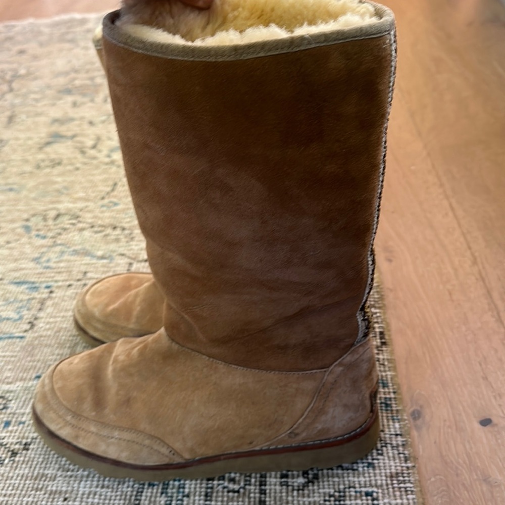 Uggs with tribal embroidery